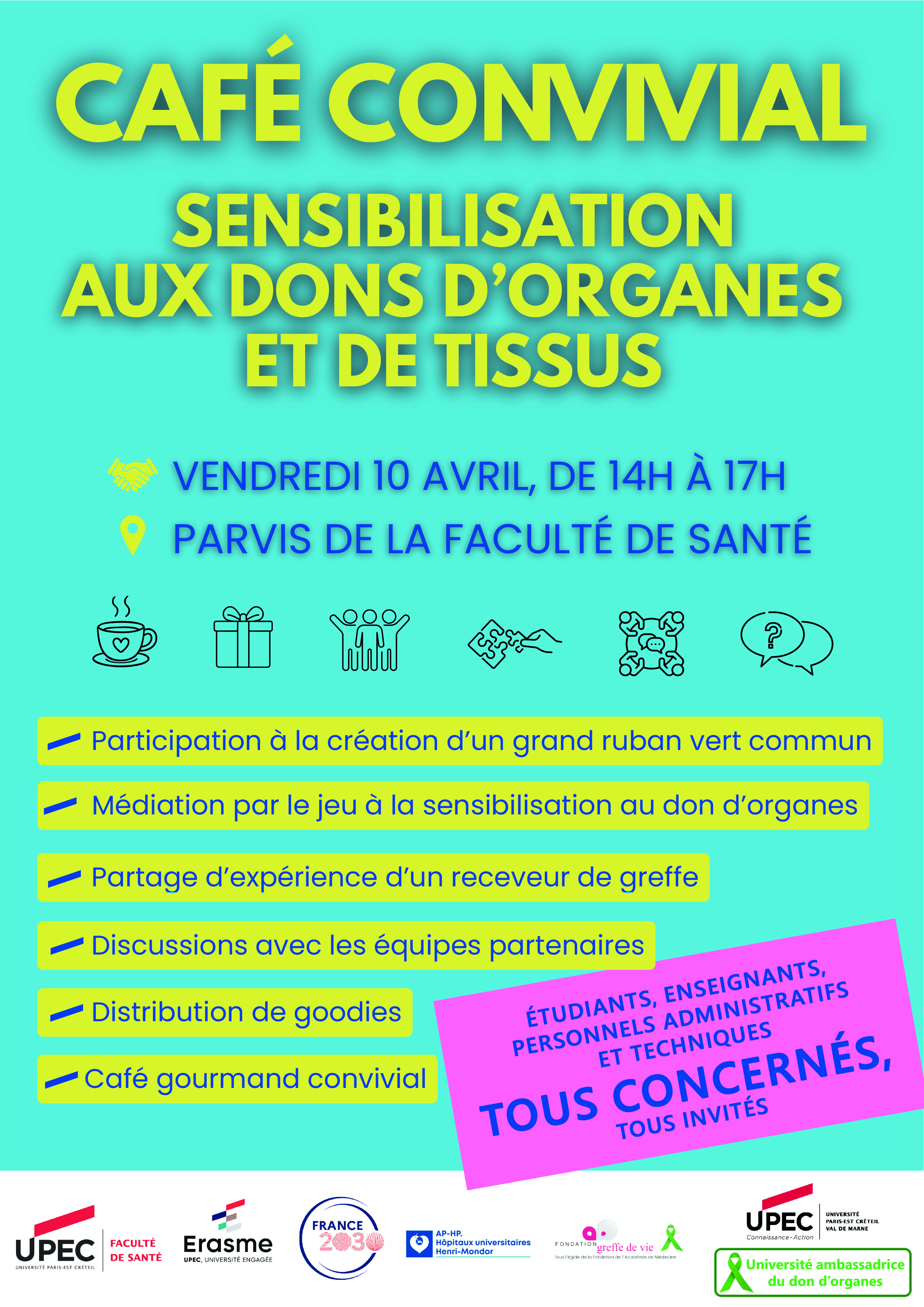 semaine de la santé UPEC - avril 2026
