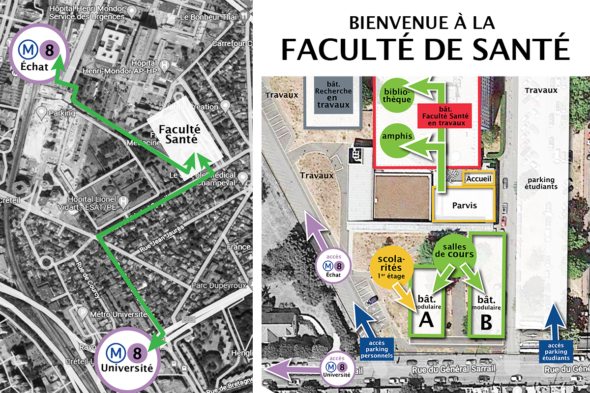 plan faculté santé