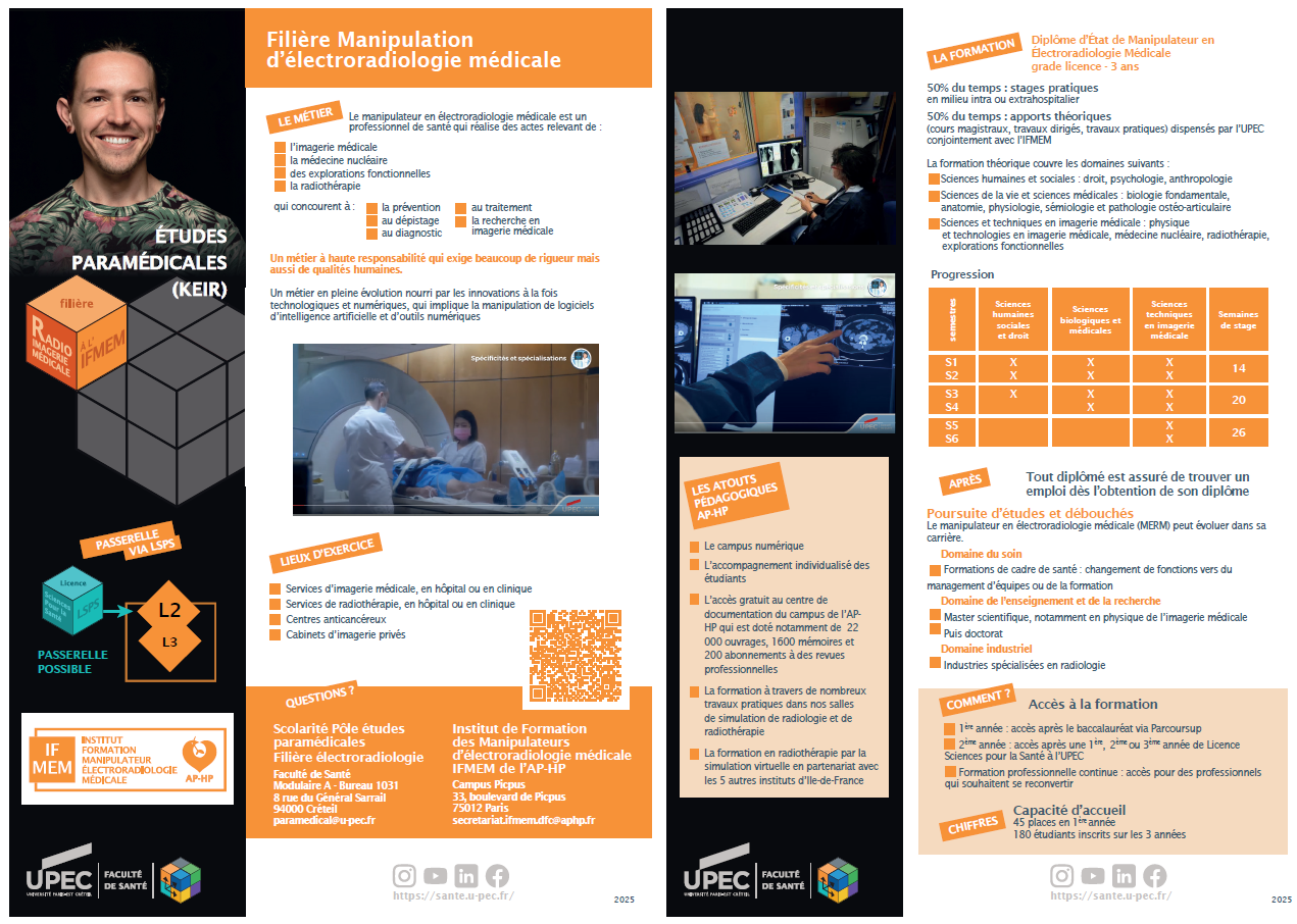 Les brochures de la faculté