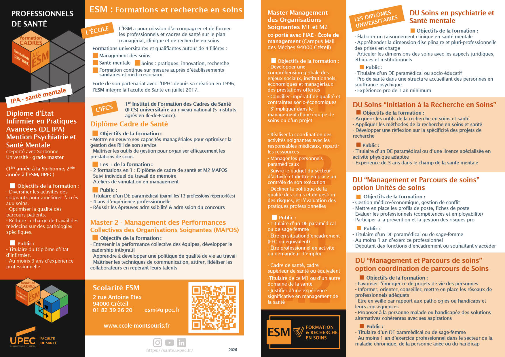 brochure ESM 2026