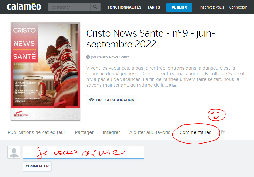 Cristo New Santé - le Journal de la Faculté de Santé de l'UPEC