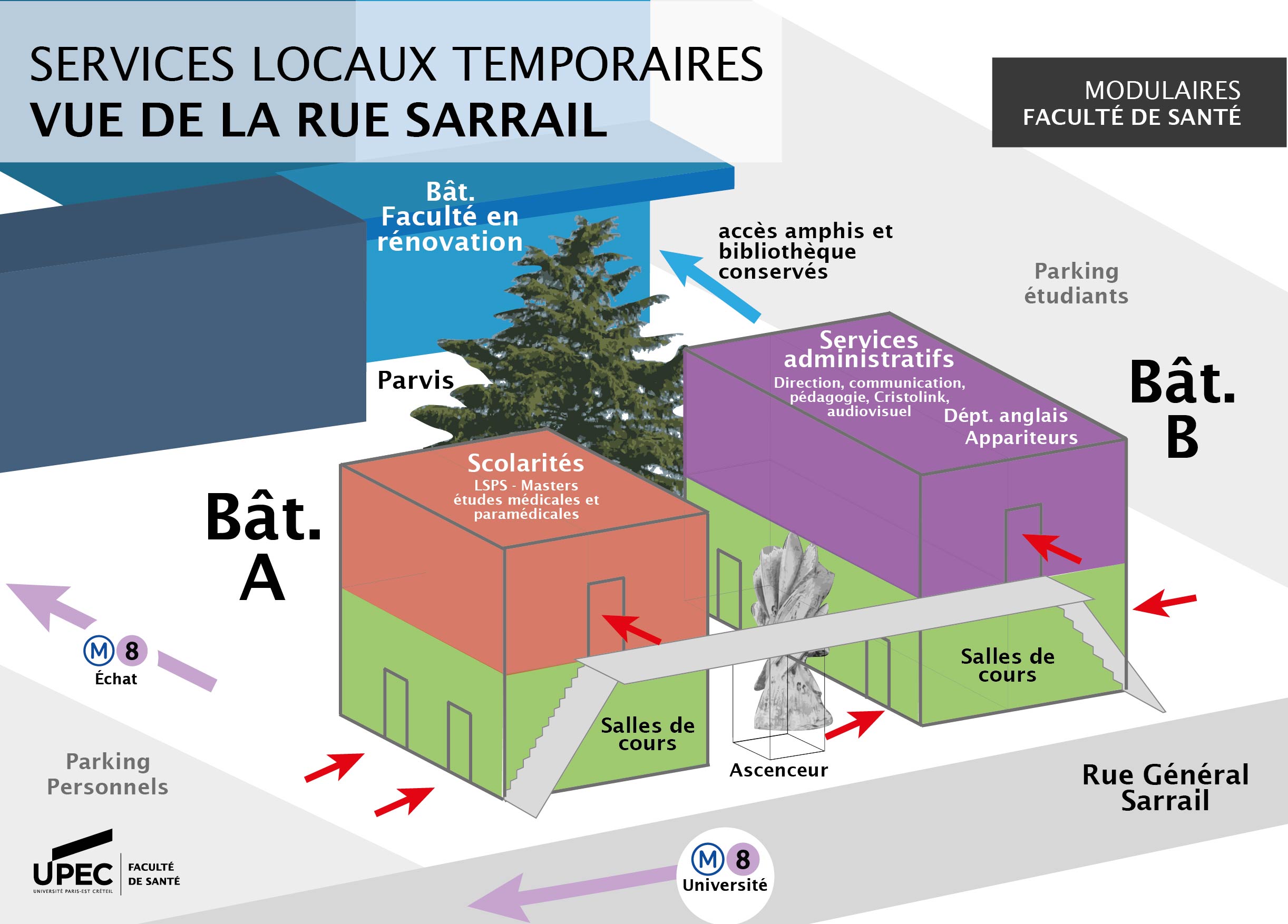 plan vue rue