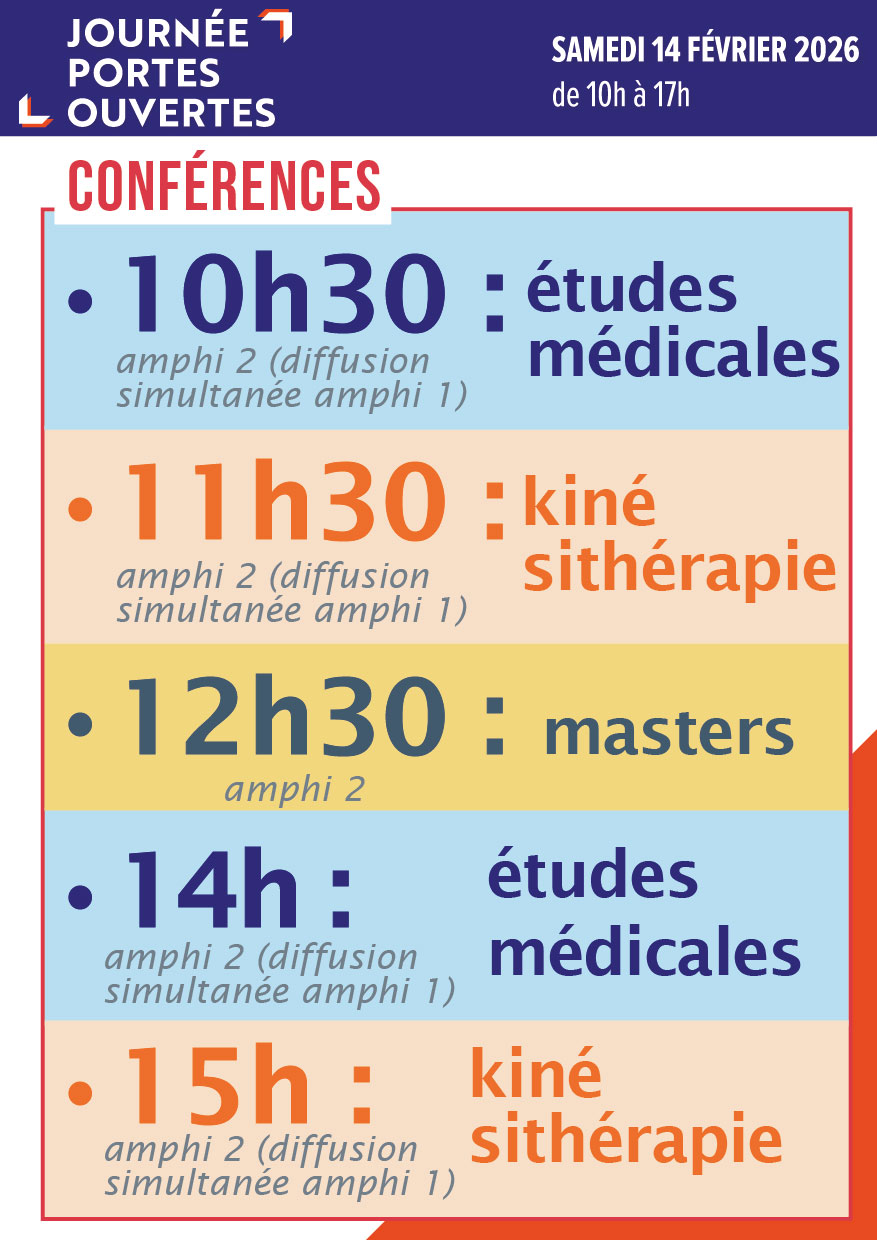 Programme conférences JPO26