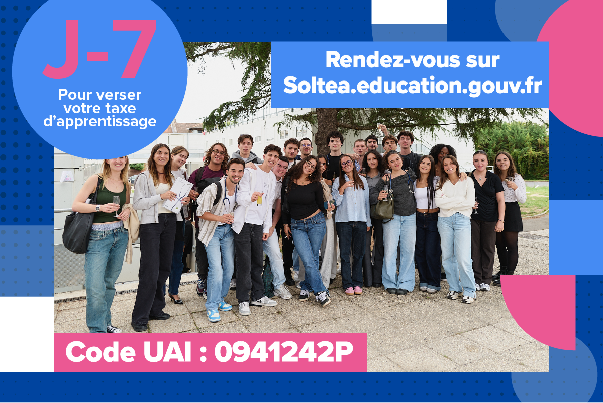 J-7 taxe d'apprentissage 2025